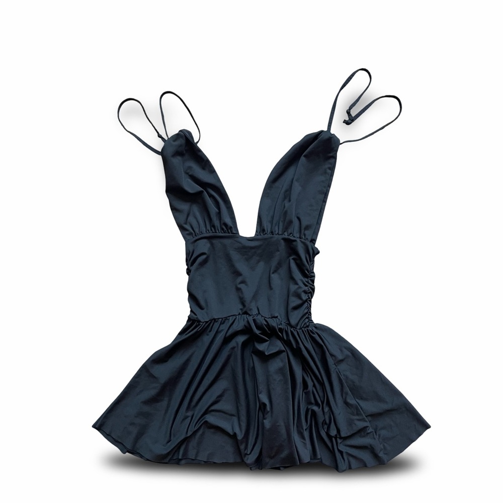 Elegant Black Mini Dress
